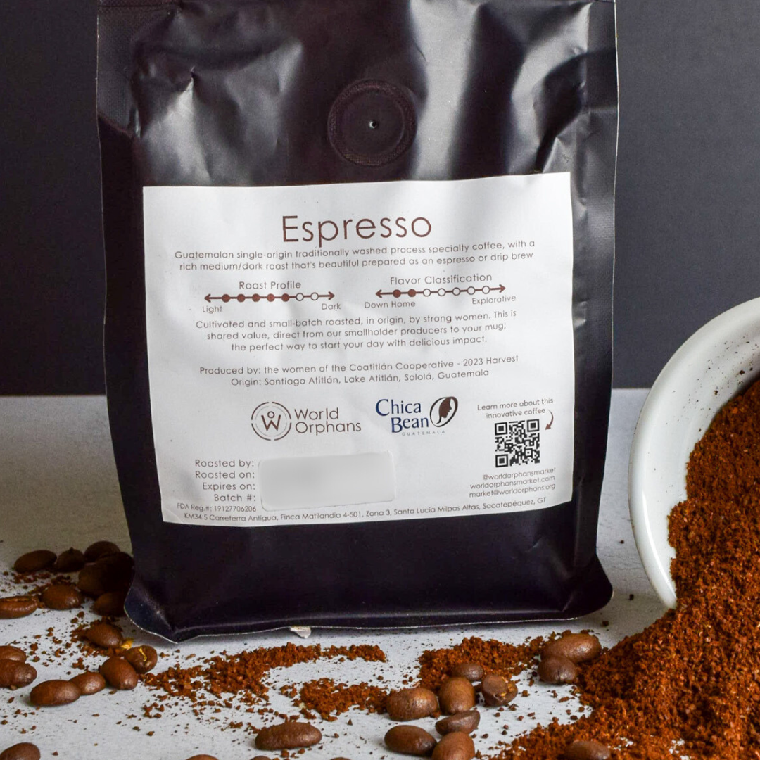 Espresso information - flavor and roast info