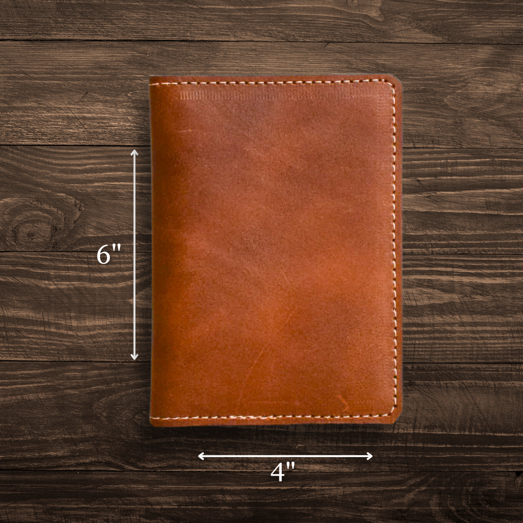 passport wallet dimensions