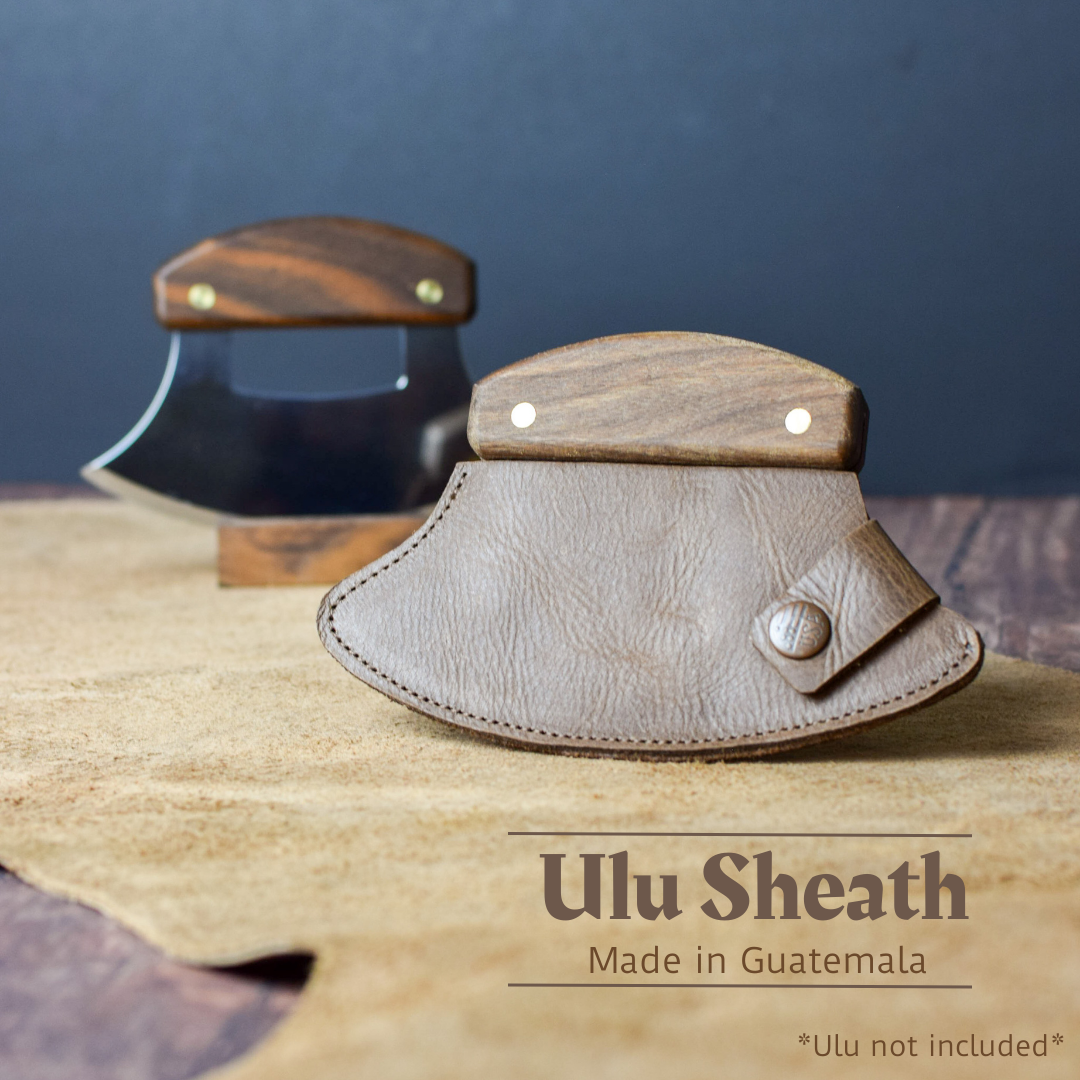 Leather World Orphans Grizzly Color leather Sheath