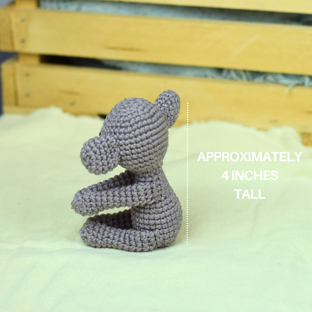 Backside of the Koala bear animal toy