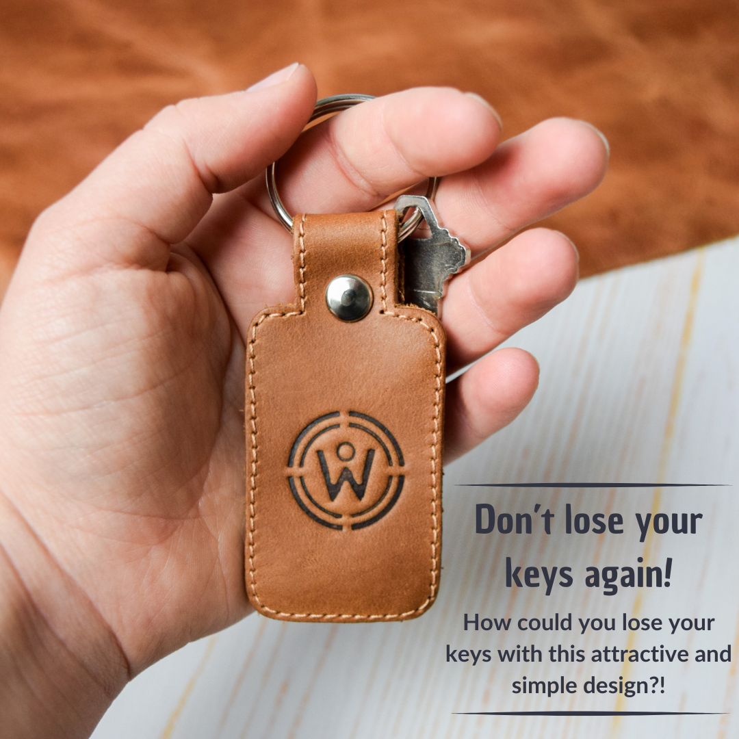 Leather Keychain