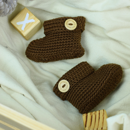 Hand Crochet Infant Shoes / Booties