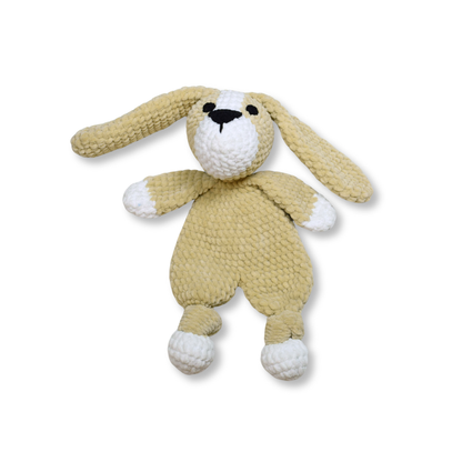 Crochet Animal Loveys - Bunny, Duck, Puppy, Dinosaur