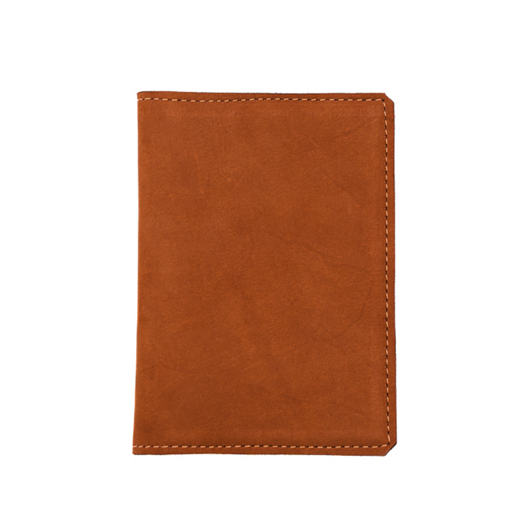 Full Grain Leather Passport Holder - Handmade Passport Wallet - Mahogany, Green, Blue Burgundy