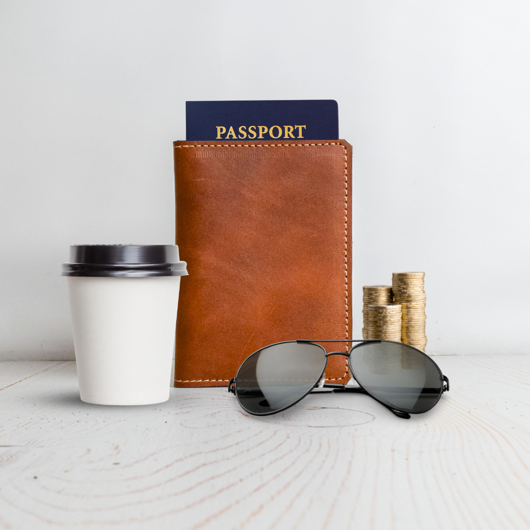 Leather Passport Wallet
